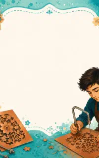 کلاس تابستانه معرق مس تحت نظارت آموزش و پرورش