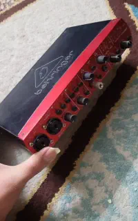 کارت صدا اکسترنال behringer بسیار زیبا و کاربردی