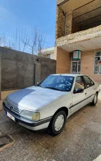 پژو ۴۰۵ مدل ۸۵ بدون رنگ