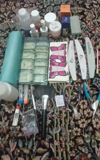 وسایل کاشت ناخن نو