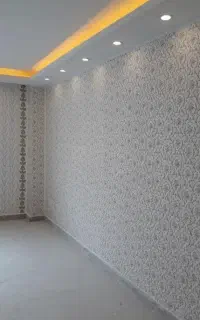نقاشی ساختمان اجرا طرح کاغذ دیواری