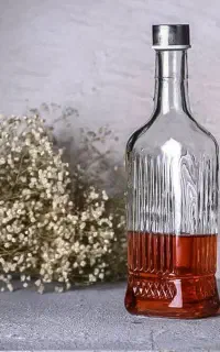 بطری درب فلزی بلور