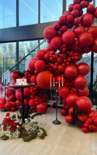 تشریفات مجالس گل بادکنک آرایی حرفه ای