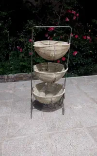 سبدسیب وپیاز ۳طبقه