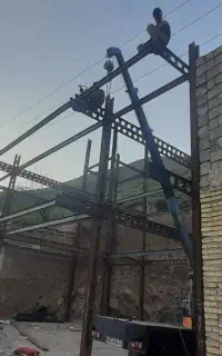 جوشکار نیازمدیم اسکلت کار و سوله