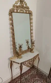 آینه و شمعدان