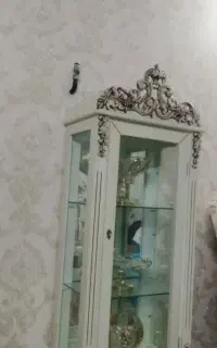 بوفه چوبی سفید در حد نو