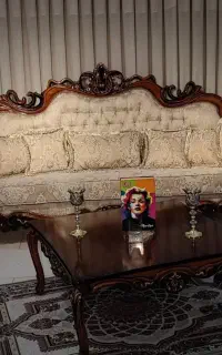 مبل افسون شیک رنگ فندقی چوب راش /**اقساطی