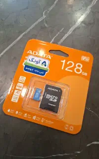 مموری کارت حافظه میکرو SD ای دیتا 128 گیگ آکبند