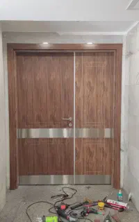 نصب انواع درب داخلی، چوبی، MDF، HDF و پلی‌وود
