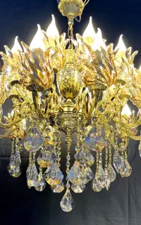 لوسترباربد برنجی ۱۰+۱۰ شاخه دوگل برنج tolid1212