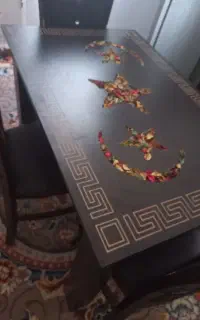 میز ناهارخوری چهارنفره کارکرده