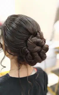 اپلاسیون کامل بدن ..شنیون مو
