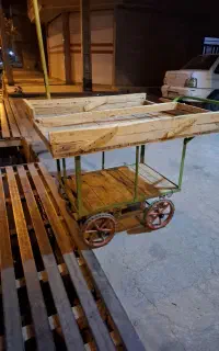 گاری فنر دار
