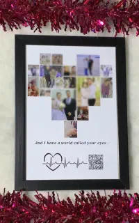 تابلو موزیکال با طرح  و اهنگ سفارشی(هدیه خاص)