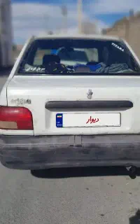 پراید سفید تمیز