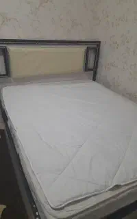 تخت خواب دو نفره با تشک طبی رویال
