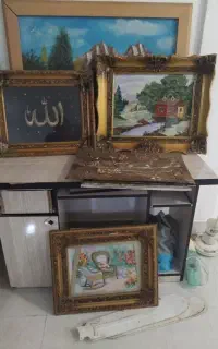 تابلوی  دست دوز دیواری همش کار دست هست