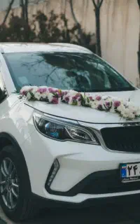 اجاره ماشین عروس با گل آرایی