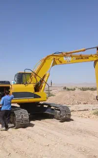 خدمات بیل میکانیکی زنجیری 230 و خدمات لودر