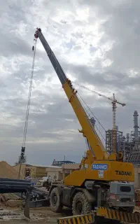 جرثقیل ۲۳ تن تادانو پلاک ملی