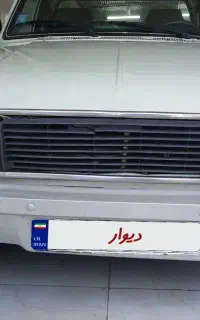 پیکان وانت دوگانه کارخانه بدون رنگ