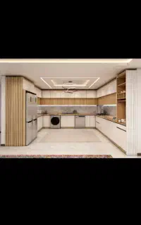 دکوراسیون مارال چوب کابینت و کمد دیواری