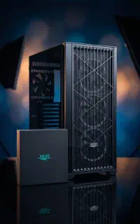 کیس گیمینگ حرفه‌ای AWEST (آکبند و پیچ‌نشده)-فول فن