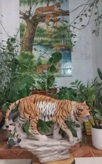 مجسمه ببر