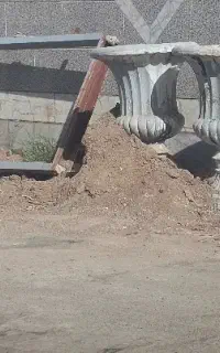 گلدان  بتنی