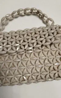 کیف دست بافت مکرومه