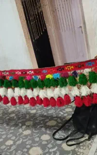 آویز  تزئینی طرح پرچم