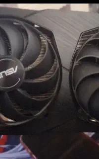 کارت گرافیک تمیز rx 5500 xt ایسوس asus ۸ گیگ