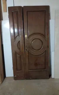 درب ورودی چوبی