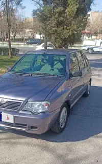 پراید ۹۱ بنفش متالیک (هاچبک)