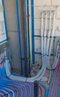 لوله کشی اب فاضلاب نصب پمپ عیب یابی نصب شیر الات