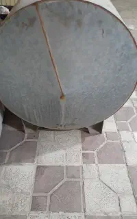 دوتا منبع فلزی ۱۰۰۰ لیتری ورق کلفت