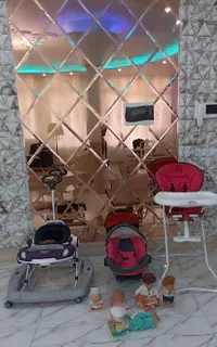 روروئک ، صندلی غذا ، کریر ، عروسک