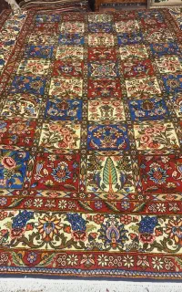 قالی ۶متری دستباف بختیاری آکبند