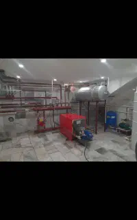 تعمیرات موتورخانه و مشعل