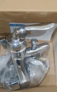 ست سه تایی شیرآلات برنجی نو