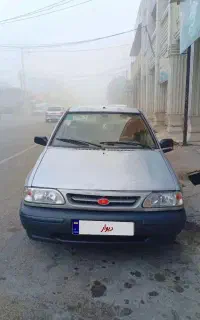 پراید نقره ای ۸۵ شوش دانیال