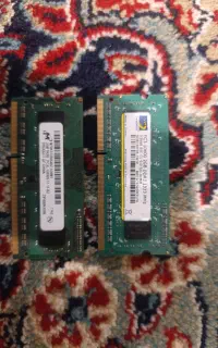دو عدد رم ddr 3 2g