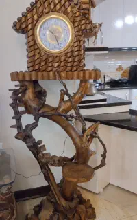 ساعت چوبی