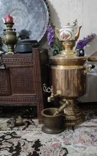 سماور برنجی