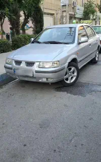 سمند مدل 86 دوگانه CNG عقب جلو پلمب
