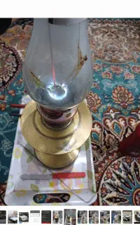 لمپا قدیمی آبی سوز