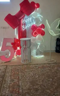 اجرای بادکنک آرایی و کرایه لوازم تولد