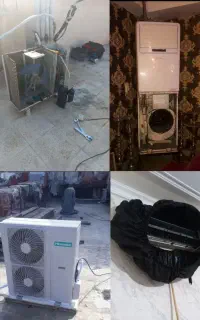 تعمیر کولرگازی اسپیلت شارژ گاز سرویس