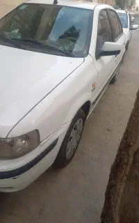 سمندEF7 سفید مدل 92 بدون رنگ
